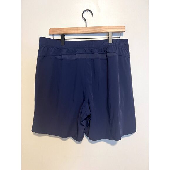 Public Rec Zero Short Men's Performance Athletics Shorts Navy Blue Size 36 - Picture 9 of 13